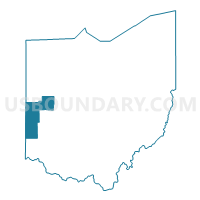 Darke, Shelby & Preble Counties PUMA in Ohio